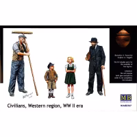 Civila, West Europa, WWII era 1/35