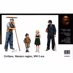 Civila, West Europa, WWII era 1/35