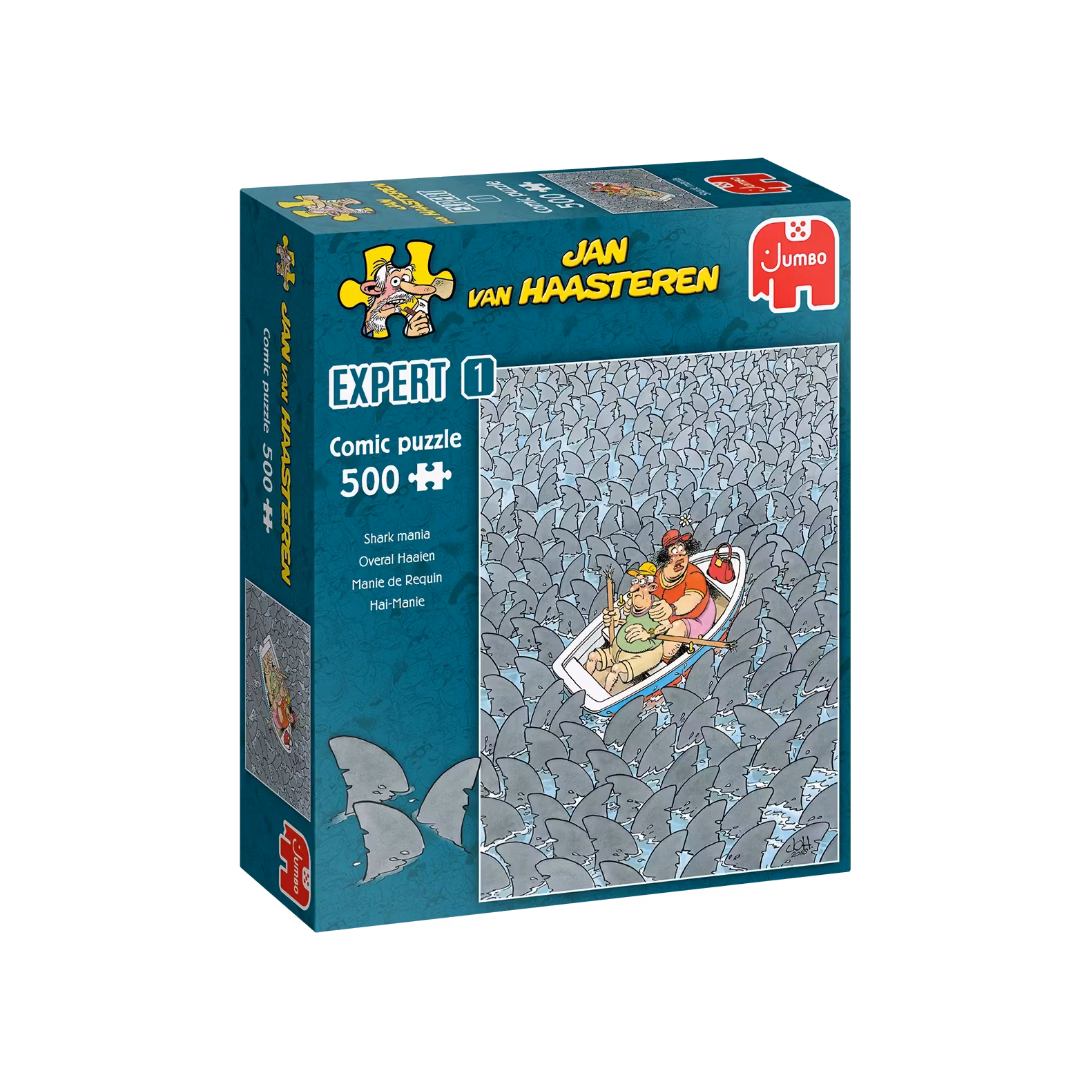 Jan Van Haasteren - Shark Mania - Expert 500 pcs