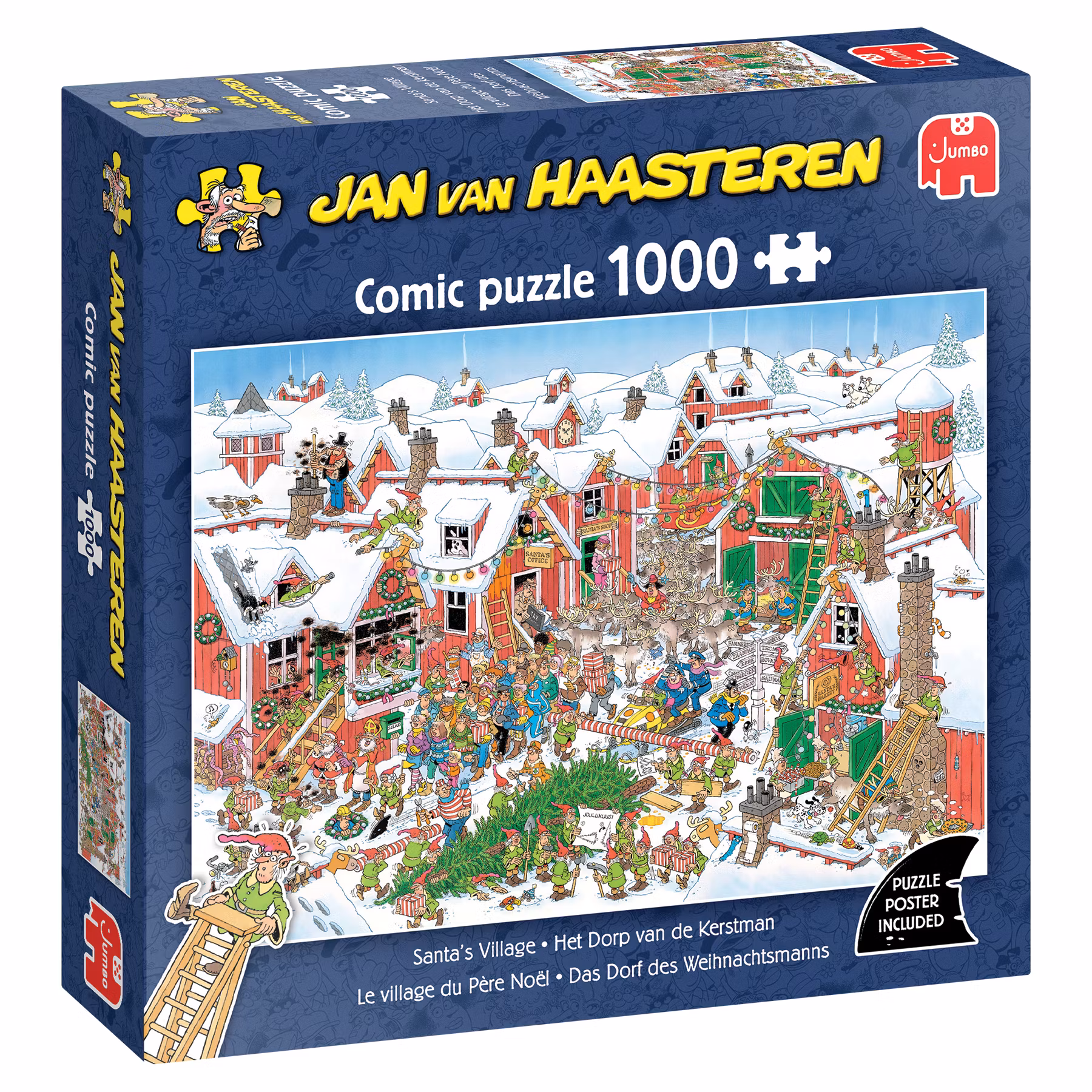 Jan Van Haasteren - Santa's village - 1000 pcs