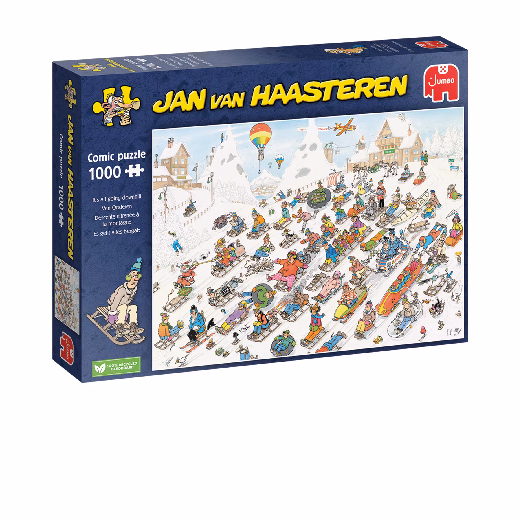 Jan Van Haasteren - It's All Going Downhill - 1000 pcs