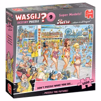 Wasgij Retro Destiny 9 - Super Models! 1000 pcs