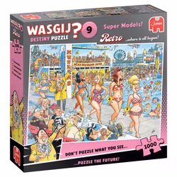 Wasgij Retro Destiny 9 - Super Models! 1000 pcs