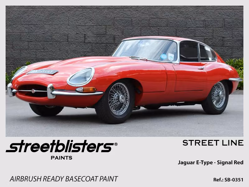 Jaguar E-Type Signal Red - 1x30ml