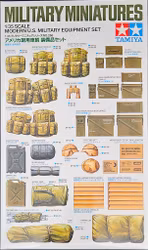 Modernt U.S tillbehörs set 1/35
