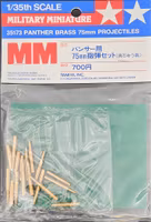 Ammunition 75MM Panther 1/35