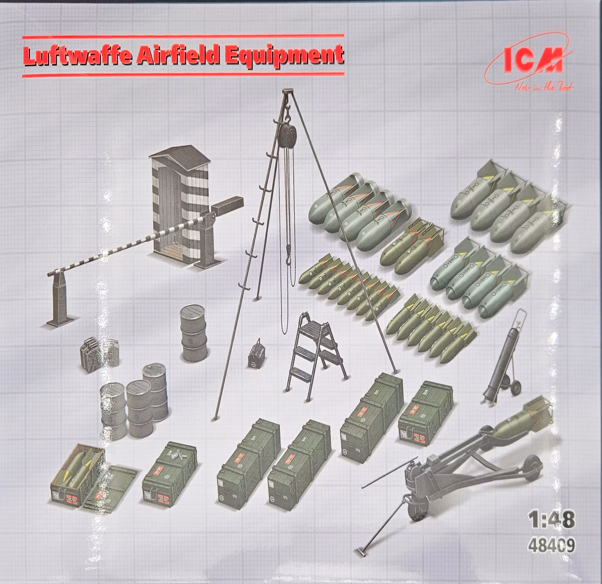 Luftwaffe Airfield Equipment 1/48
