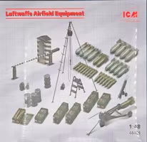 Luftwaffe Airfield Equipment 1/48