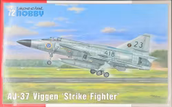AJ-37 Viggen Strike Fighter 1/72