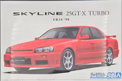 NISSAN ER34 SKYLINE 25GT-X TURBO 1998 1/24
