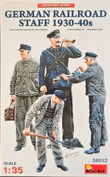 German Railroad Staff 1930-40s 1/35