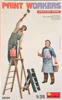 Paint Workers with Accessories 1/35