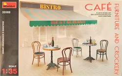 Cafe Furniture & Crockery 1/35