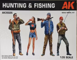 HUNTING & FISHING 1/35 SCALE