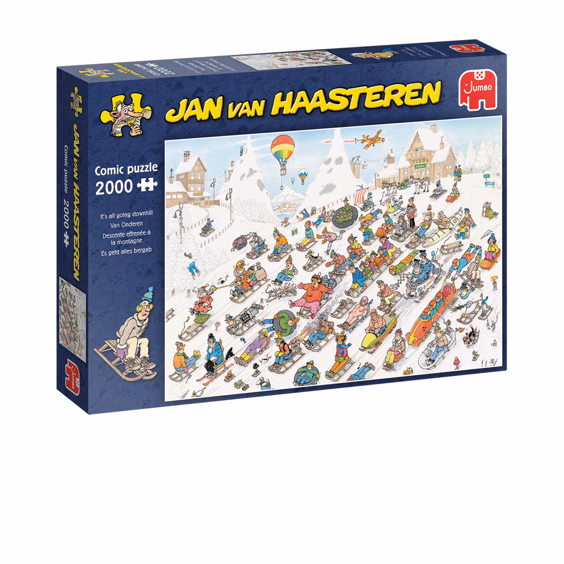 Jan Van Haasteren - It's All Going Downhill - 2000 pcs