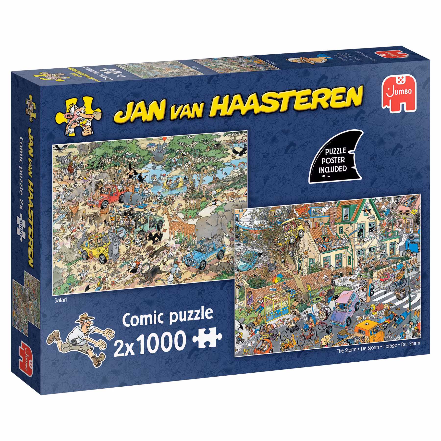Jan Van Haasteren - Safari & Storm 2x 1000 pcs