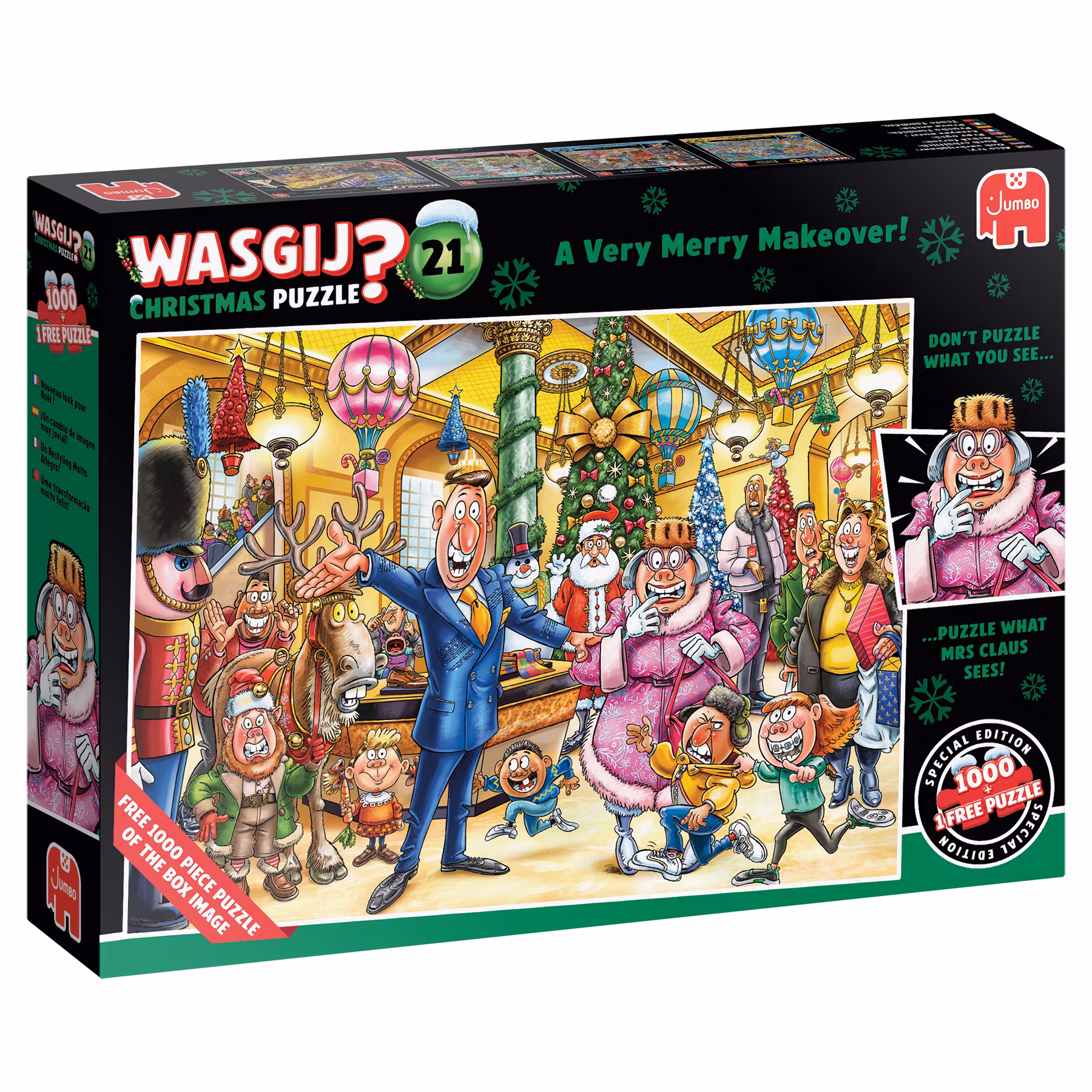 Wasgij - A Very Merry Makeover 21 2x 1000 pcs