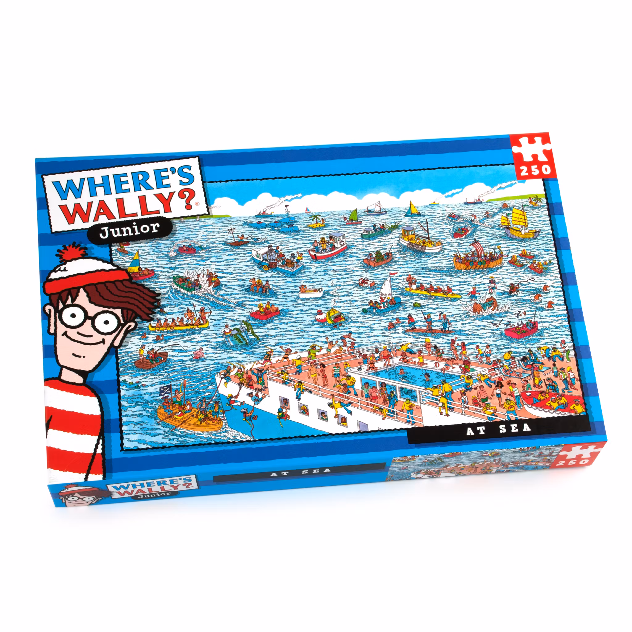 Where's Wally At Sea 250 pcs