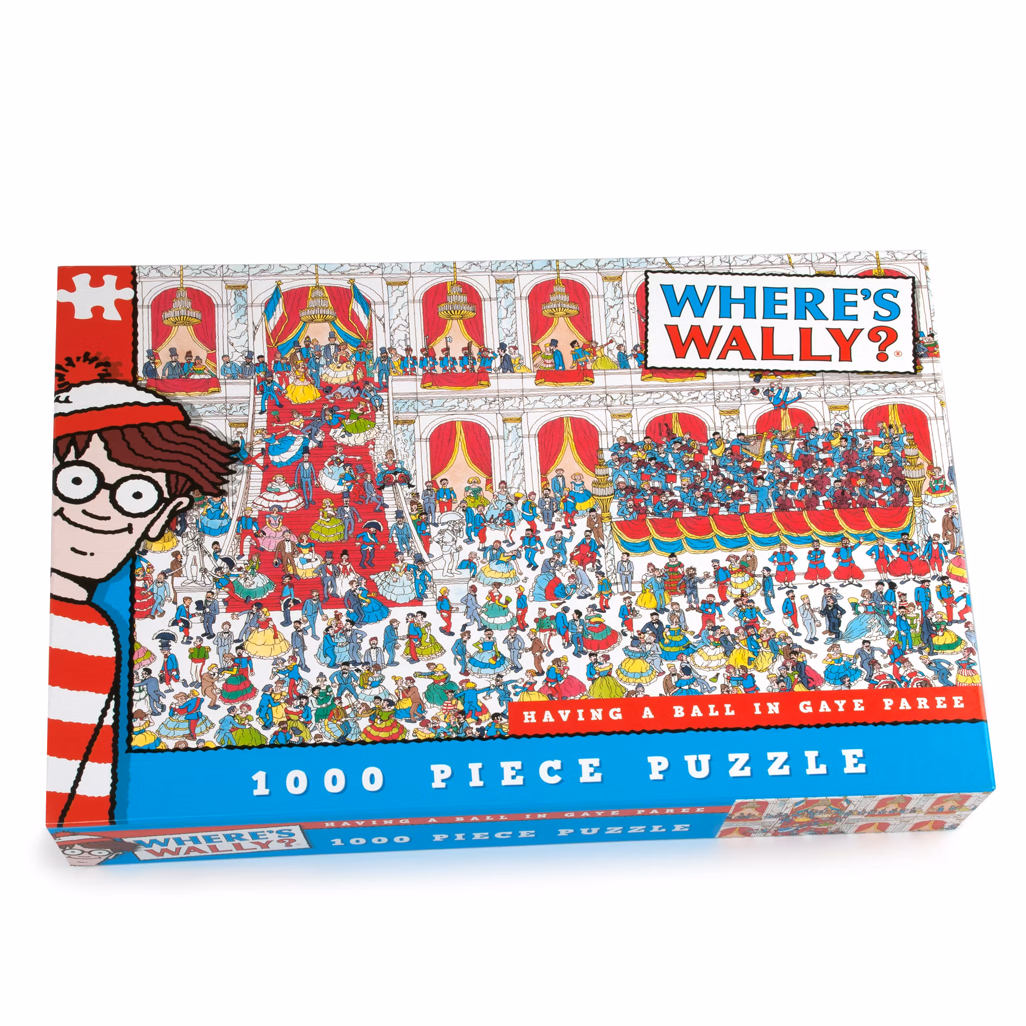 Where's Wally Having a Ball in Gaye Paree 1000 pcs