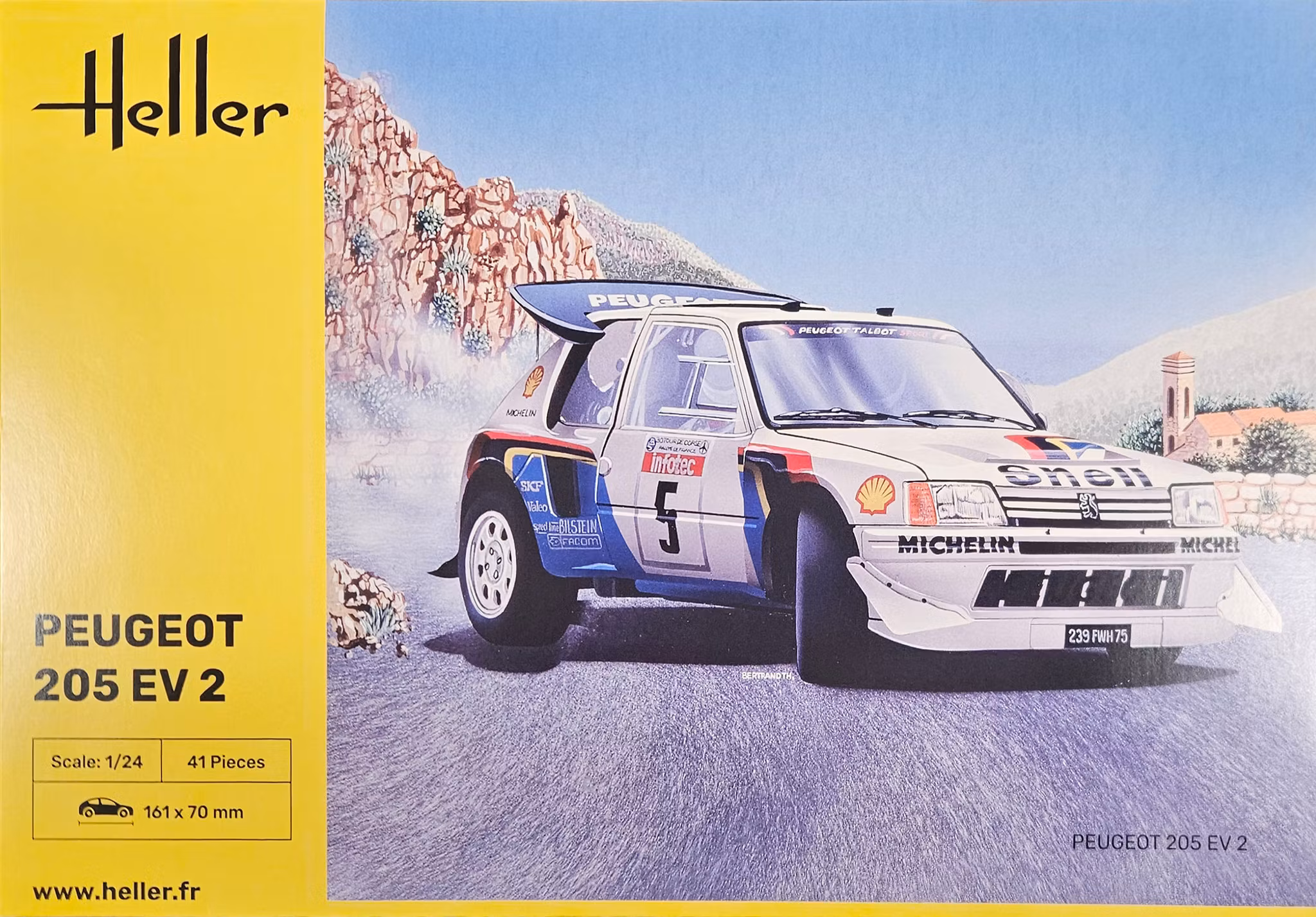 Peugeot 205 EV2 1/24