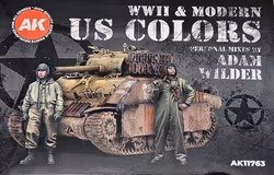 WWII & MODERN US COLORS - SIGNATURE SET BY ADAM WILDER