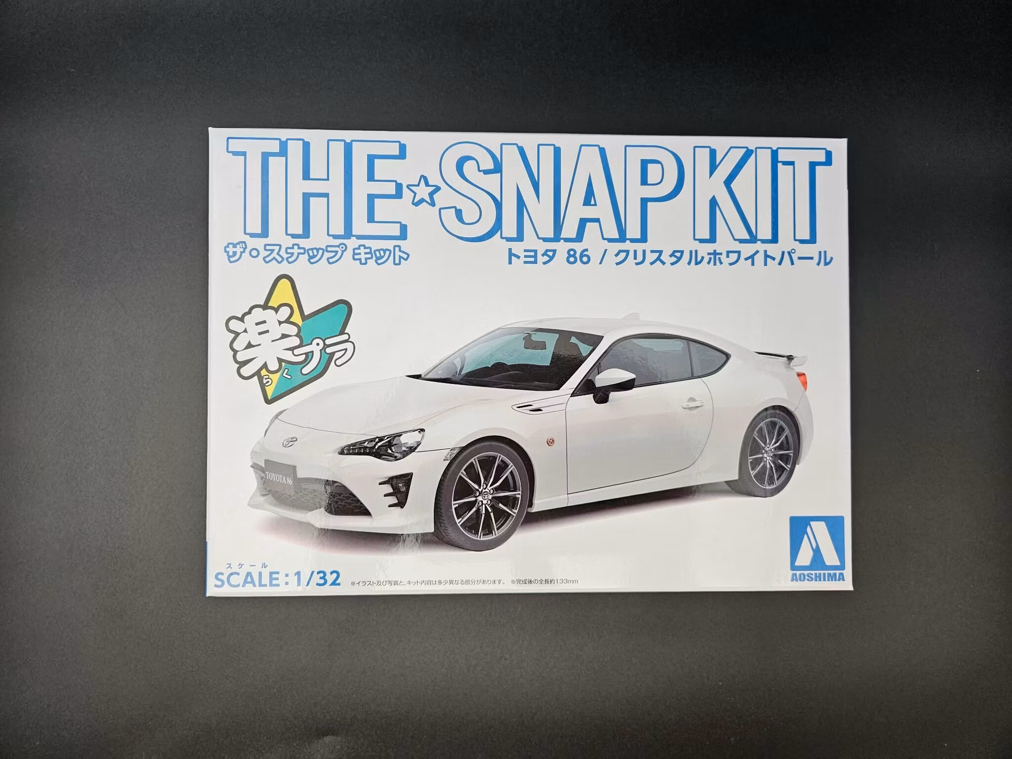 Snap Kit TOYOTA86 Crystal White Pearl  1:32