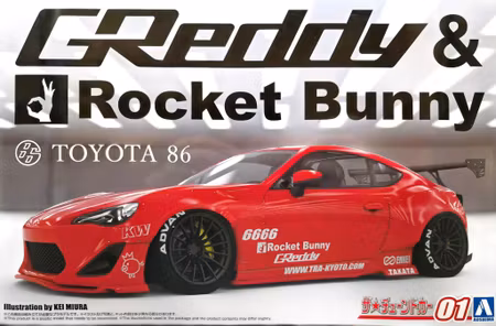 TOYOTA 86 ROCKET BUNNY 1/24