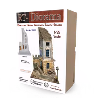 Diorama-Base:  German town house         1/35