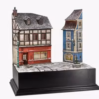 Diorama-Base: German market place  1/35
