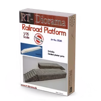 Railroad platform 1/35