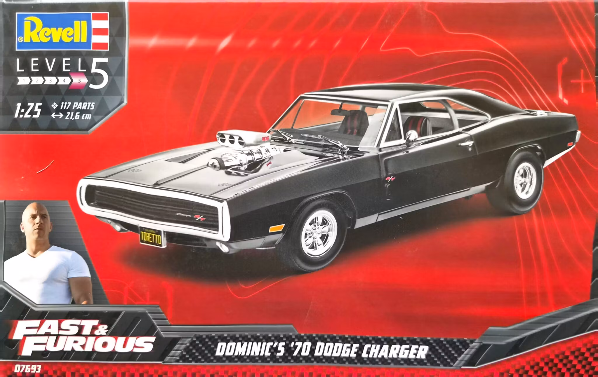 Fast & Furious - Dominic's 1970 Dodge Charger 1:25