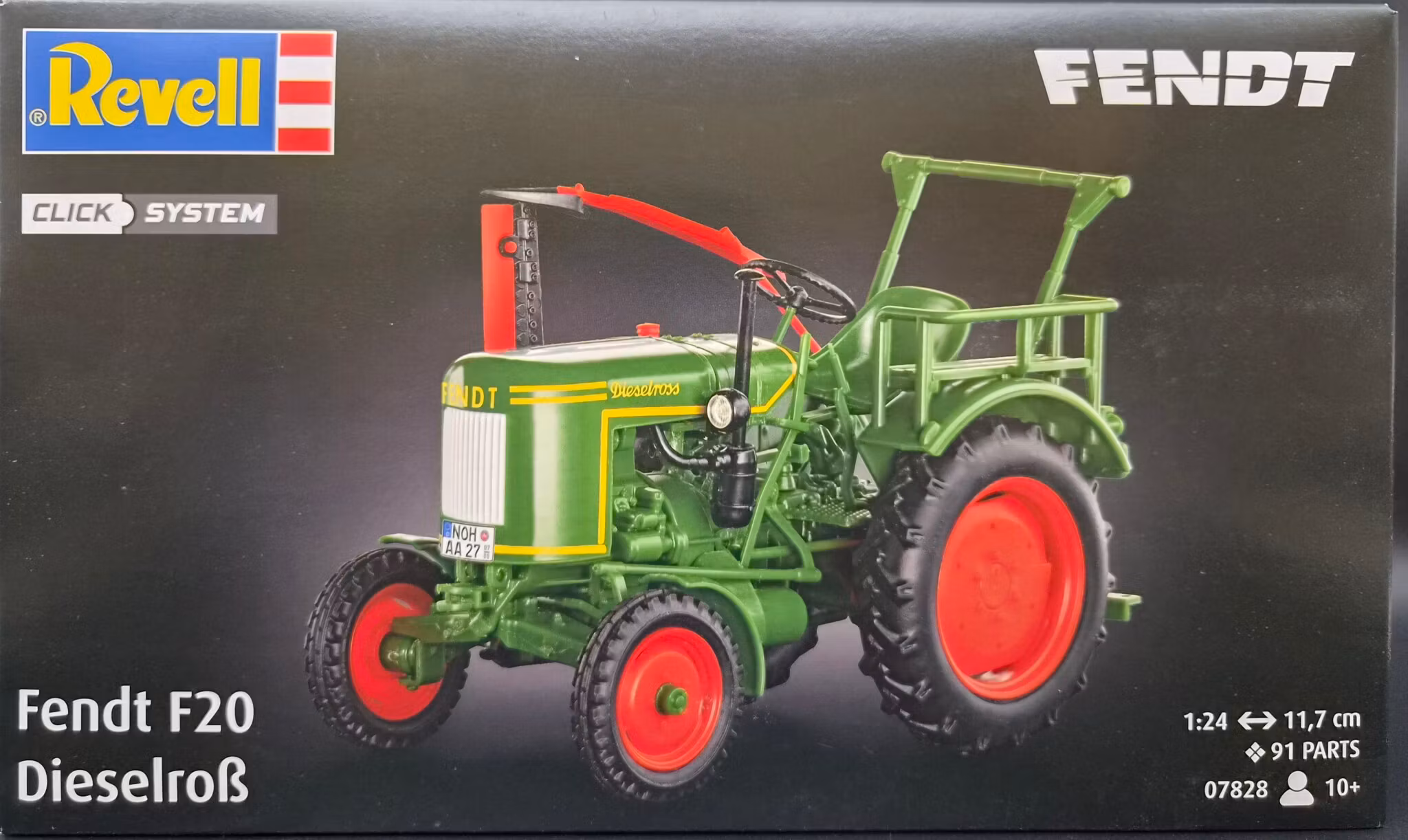 Fendt F20 Dieselroß Tractor 1:24 click system