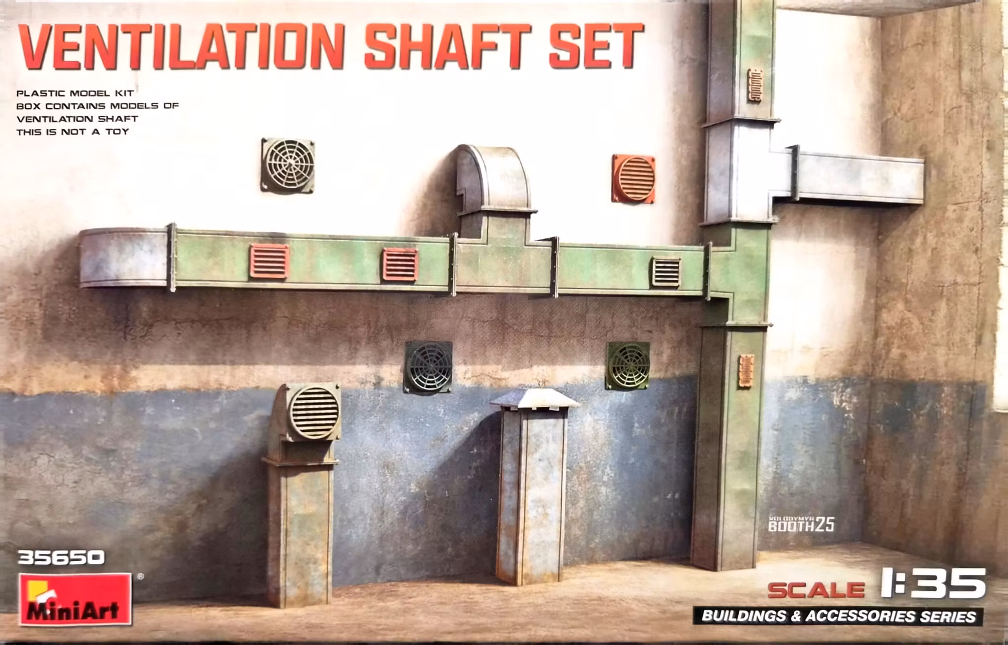 Ventilation Shaft Set 1/35