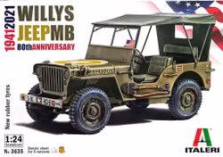 Willys Jeep MB “80th Year Anniversary” 1/24