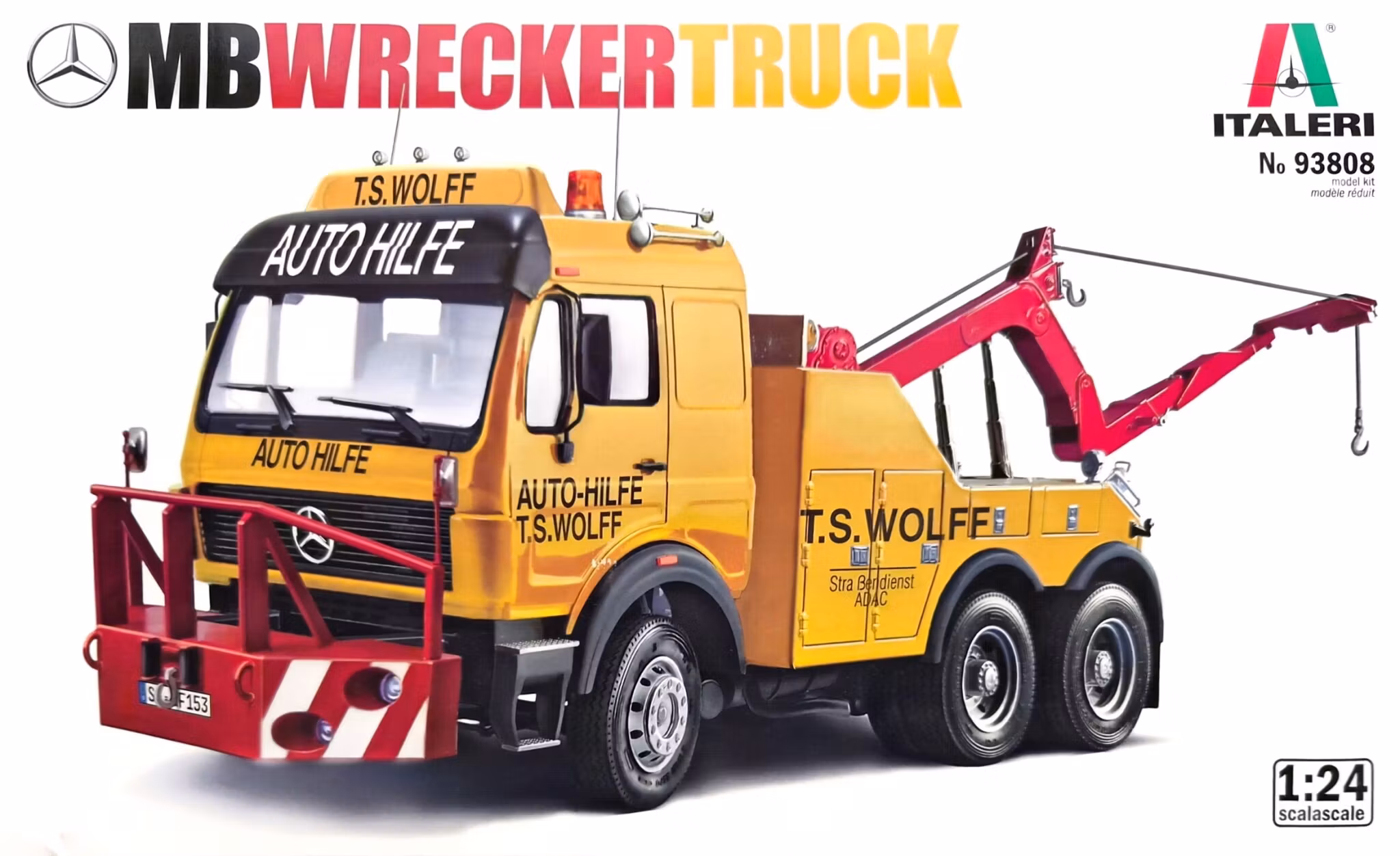 Mercedes-Benz Wrecker Truck 1/24