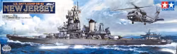 U.S. Battleship BB-62 New Jersey (w/Detail) 1/350