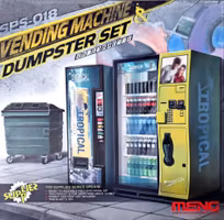Vending Machine & Dumster Set 1/35