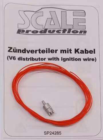 V6 DISTRIBUTOR WITH IGNITION WIRE RED