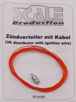 V6 DISTRIBUTOR WITH IGNITION WIRE RED