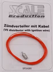 V6 DISTRIBUTOR WITH IGNITION WIRE RED