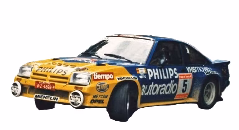 Dekal set OPEL MANTA 400 GRB BENIGNO CATALUNYA 86 1/24