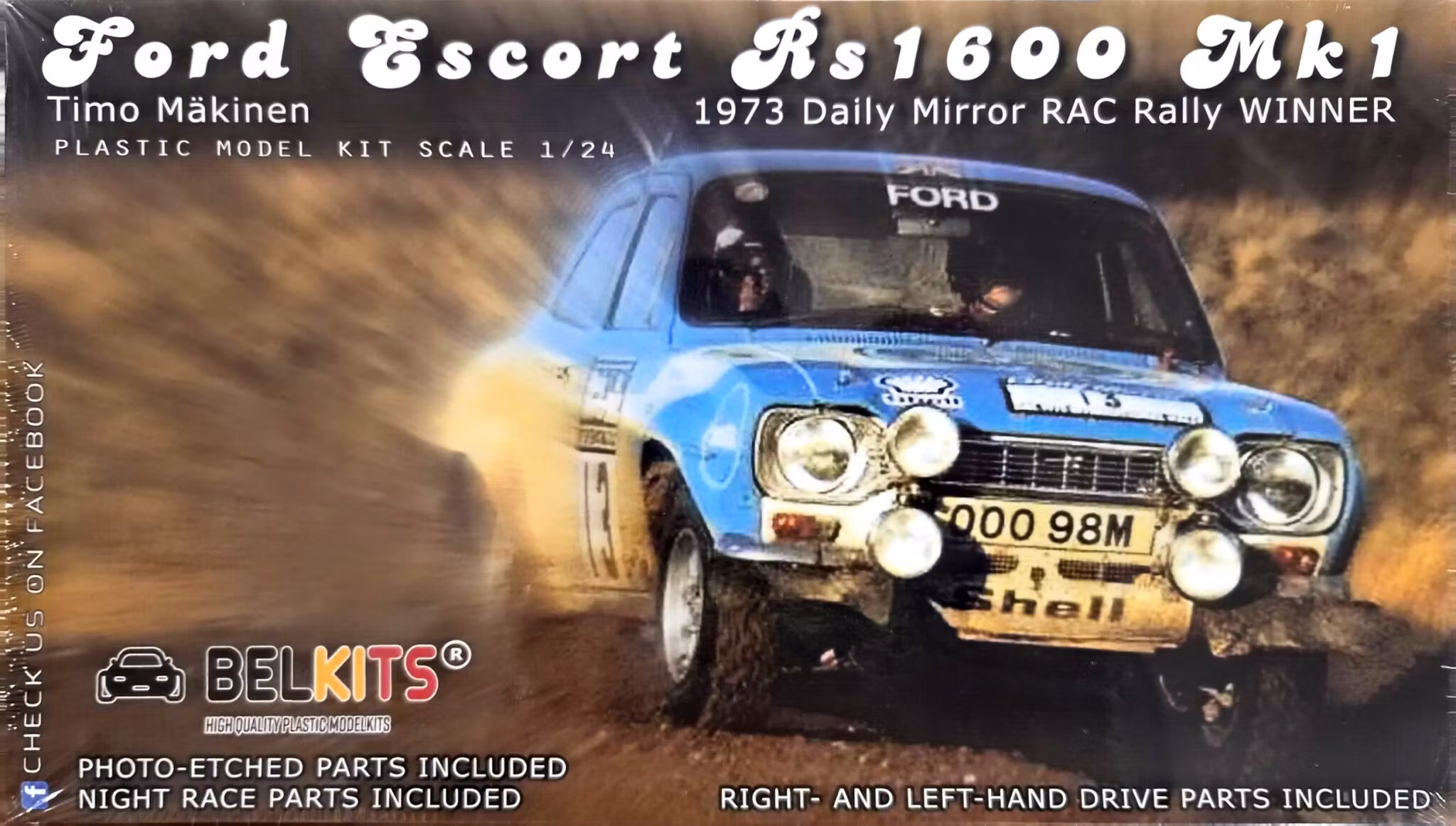 FORD ESCORT MK.1 MAKINEN RAC 1973