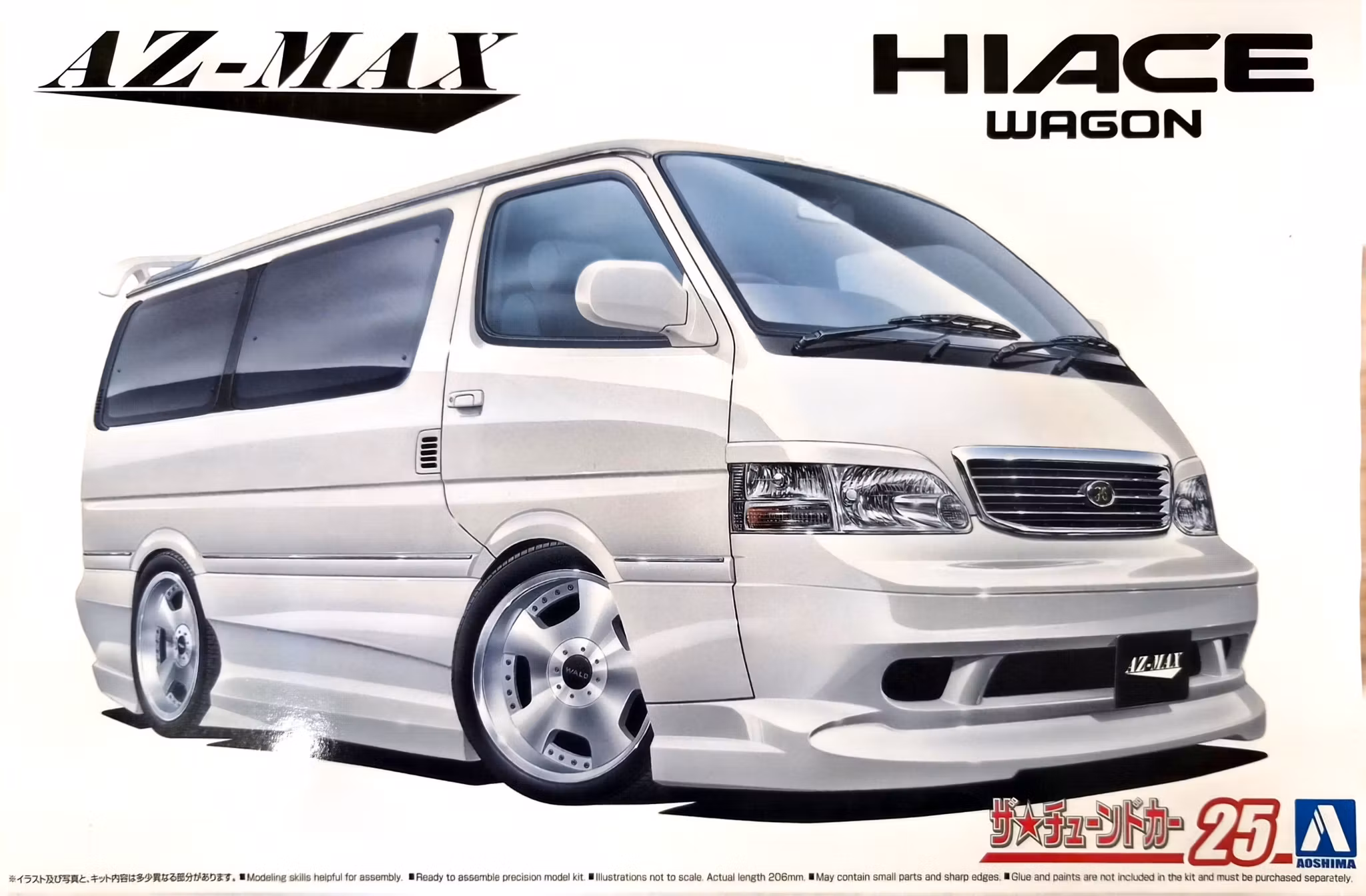 TOYOTA AZMAX KZH100 HIACE 1999 1/24