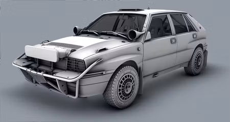 LANCIA DELTA HF Safari 1/12