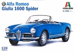 Alfa Romeo Giulia 1600 Spider 1/24