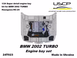BMW 2002 Turbo Engine bay set 1/24