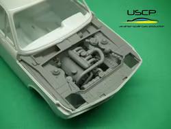 BMW 2002 Turbo Engine bay set 1/24