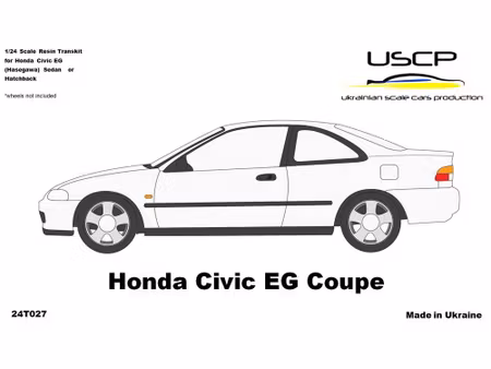 Honda Civic EG Coupe 1/24
