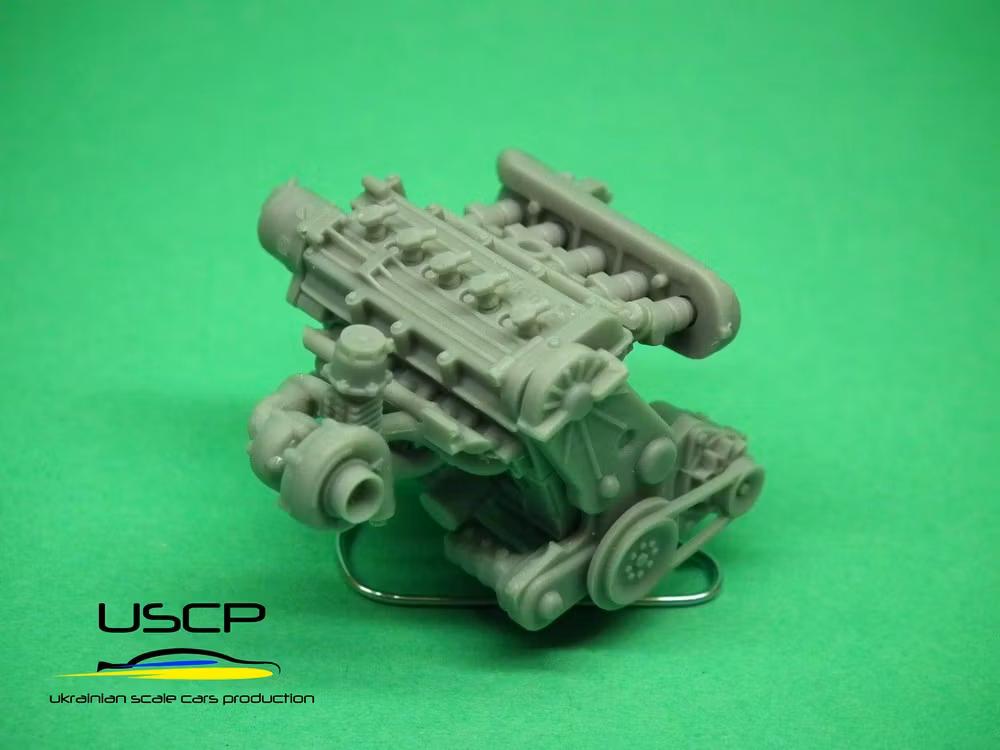 Audi Quattro S1 Gr.B Engine bay set 1/24