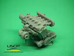 Audi Quattro S1 Gr.B Engine bay set 1/24